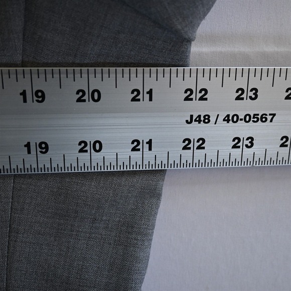 Joseph Abboud 40R Gray Freedom Millennial USA Made Blazer Suit Jacket Sport Coat - Picture 7 of 16